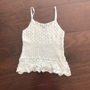 Aeropastle woven tank S